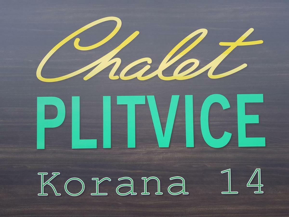 Plitvice Chalet Villa Korana Eksteriør bilde