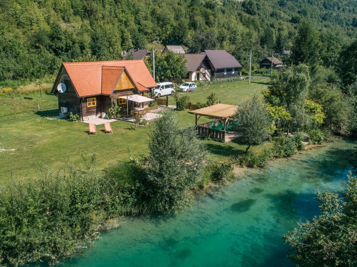 Plitvice Chalet Villa Korana Eksteriør bilde