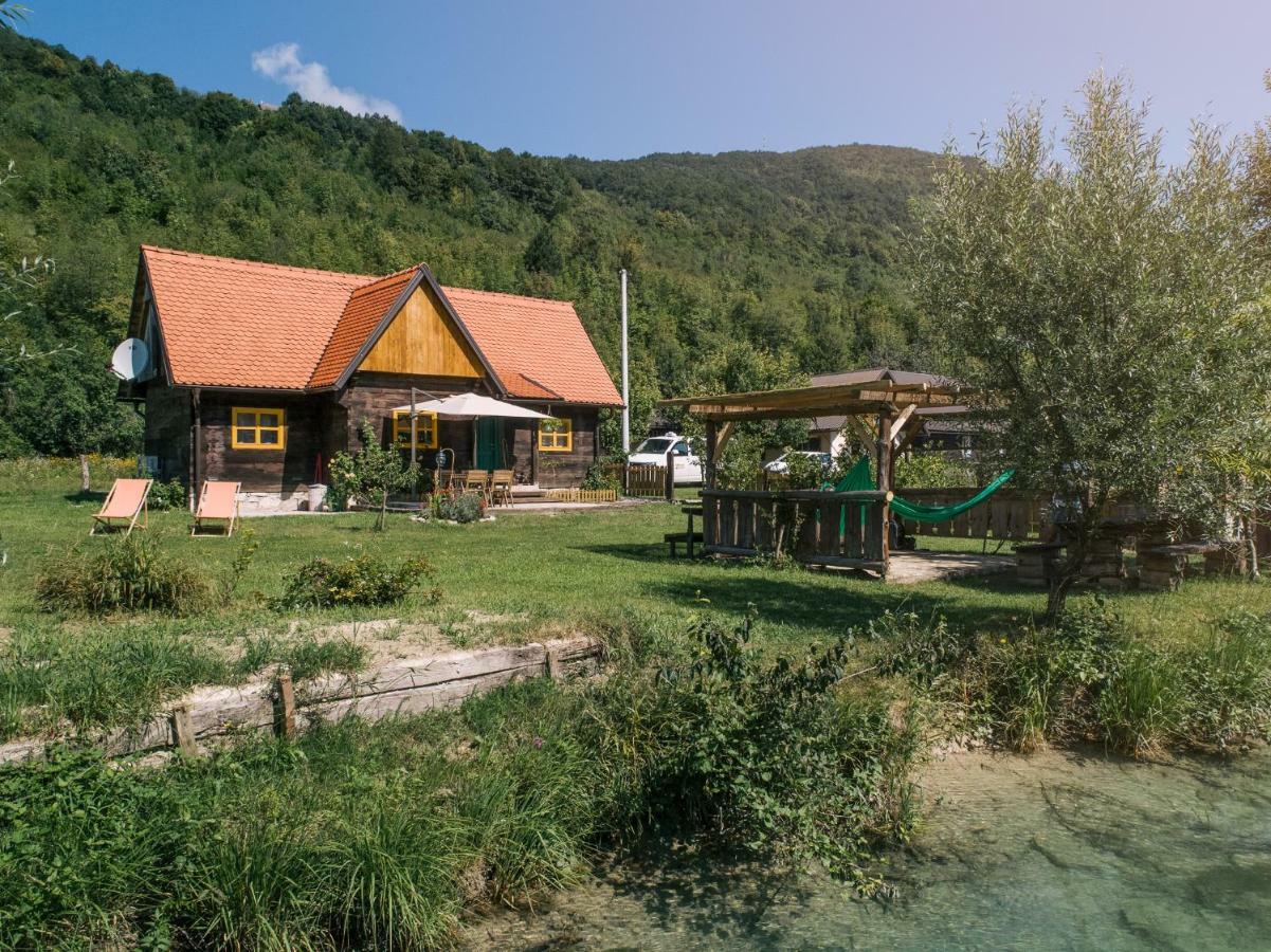 Plitvice Chalet Villa Korana Eksteriør bilde